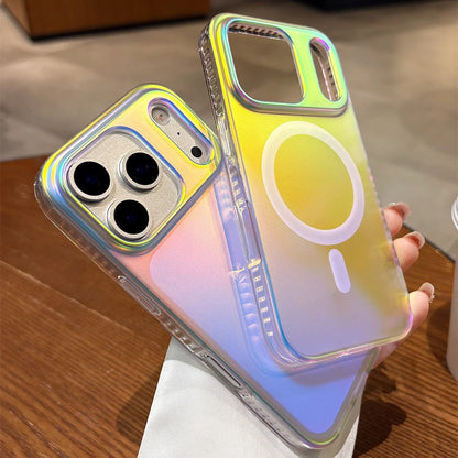 Aurora Colorful For Magsafe Matte Case  For iPhone