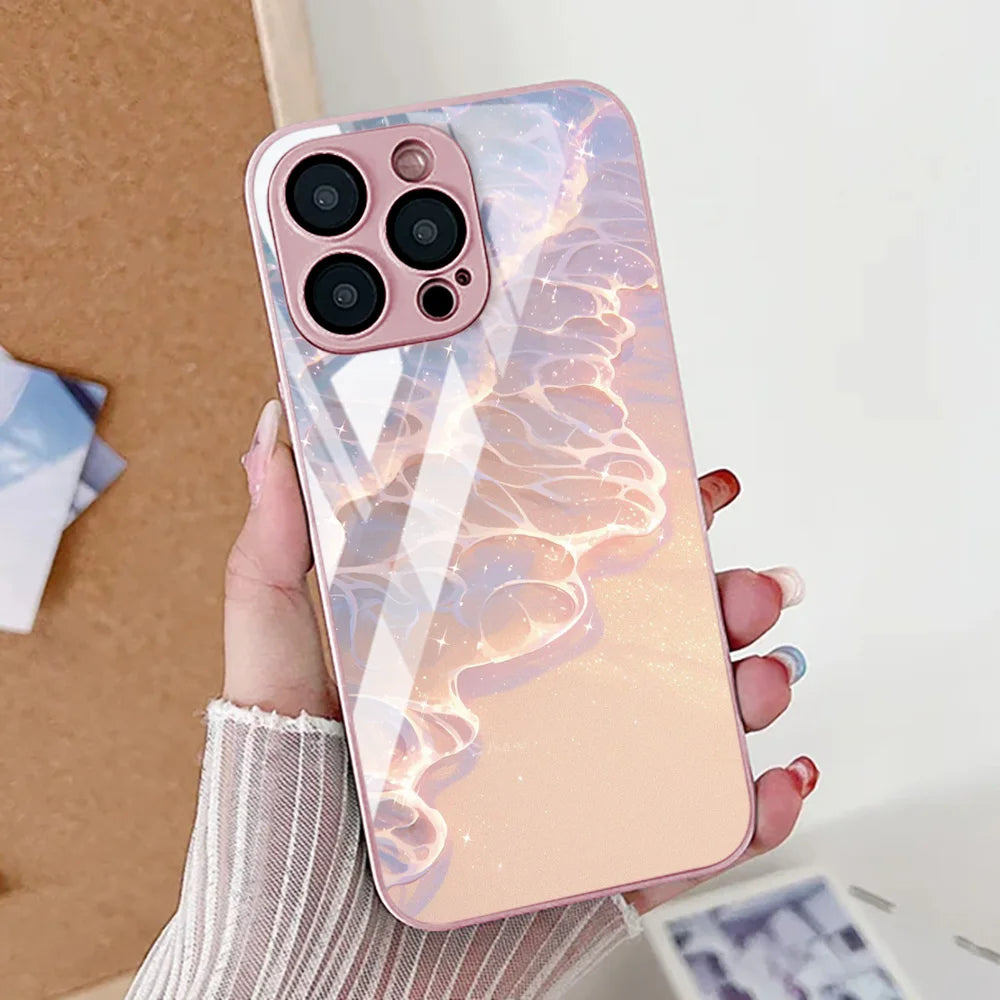 Water Ripple Pattern Phone Case For iPhone