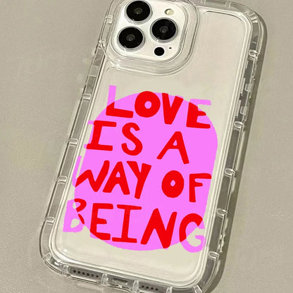 Mark Pen Graffiti More Amor Por Favor Phone Case For iPhone