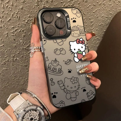 Hello Kitty Strawberry Cake Phone Case For iPhone