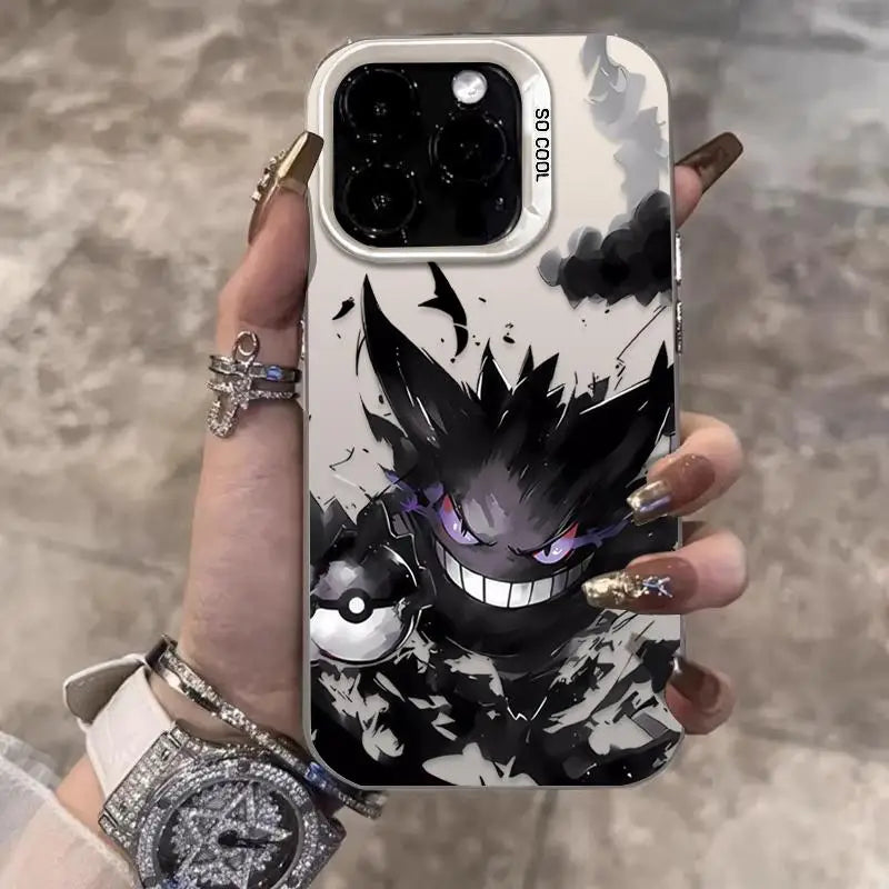 Cute Gengar Ghost Ball Phone Case For iPhone
