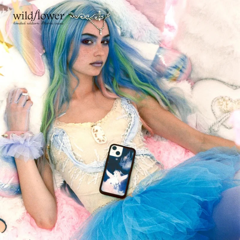 Wildflower Ins Mazzy Joya Unicorn Phone Case For iPhone