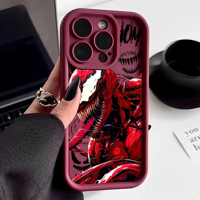 Venom Marvel Phone Case For iPhone