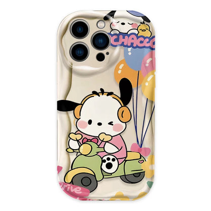 Cute Cartoon Pochacco Phone Case For iPhone