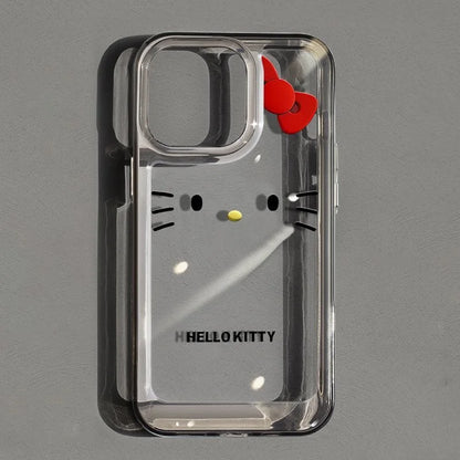 Hello Kitty Cute Bow Phone Case For iPhone