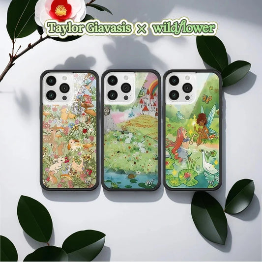 Wf Taylor Giavasis Wildflower Protect Phone Case For iPhone