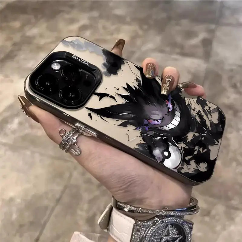 Cute Gengar Ghost Ball Phone Case For iPhone