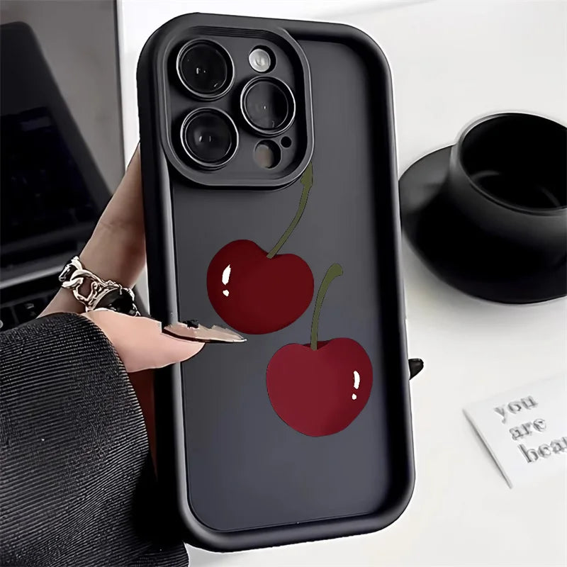 Cute Cherry Phone Case For iPhone