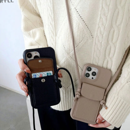 Crossbody Lanyard Phone Case For iPhone