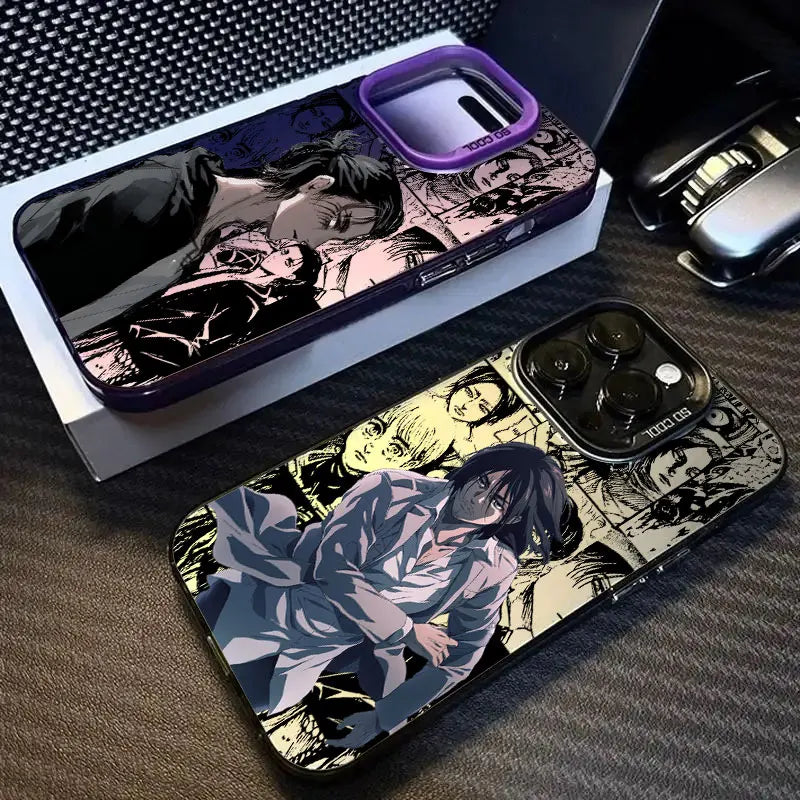 Anime Japanese Attack On Titan Eren Yeager Coque For iPhone