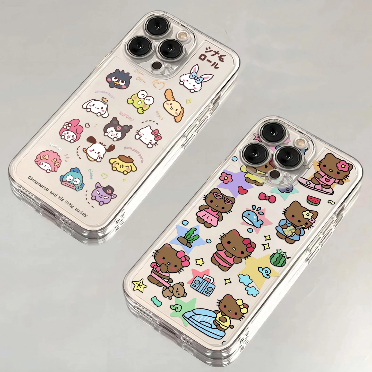 Screen Cute Phone Case Hello Kittys For iPhone