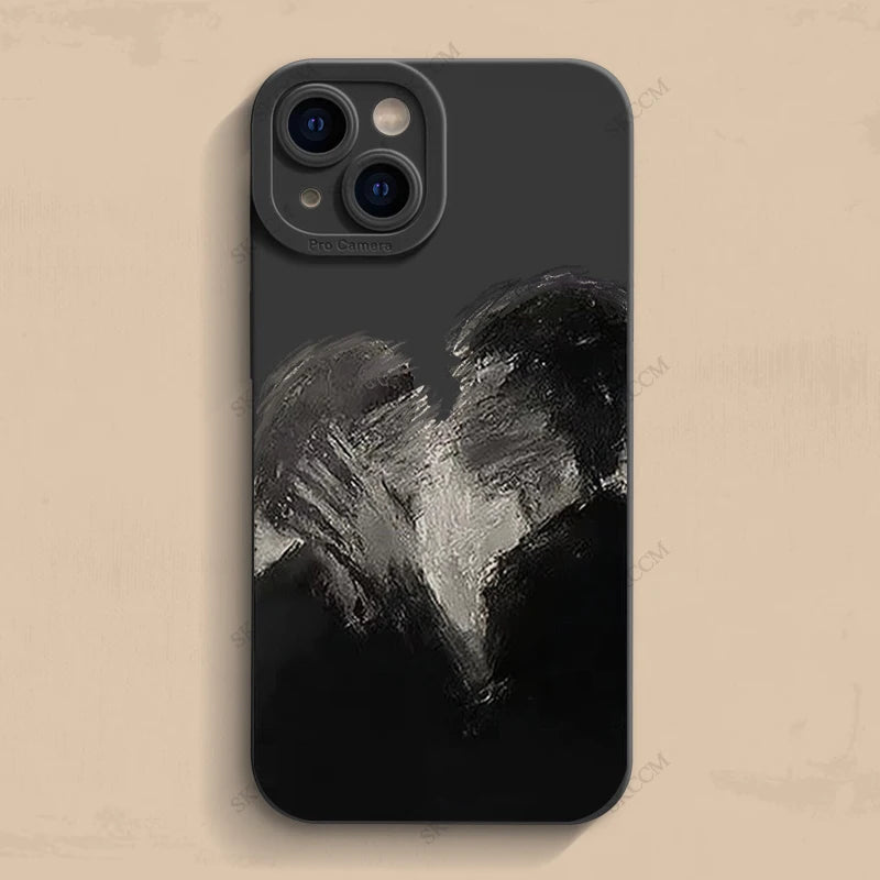 Oil Painting Art Phone Case For iPhone