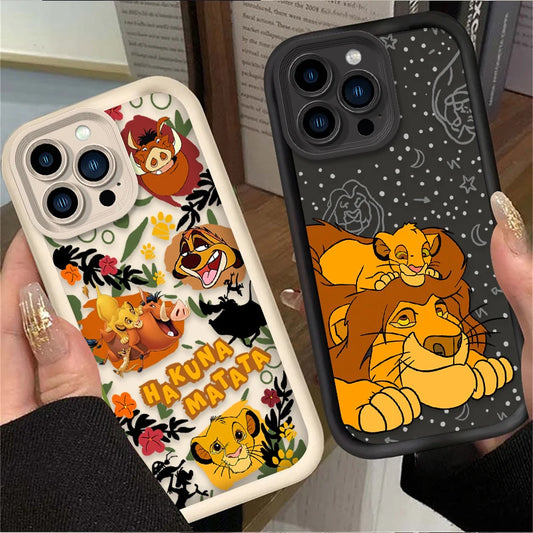 Cute Cartoon of The Lion King Case For iPhone