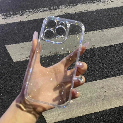 Soft Glitter Transparent Phone Case