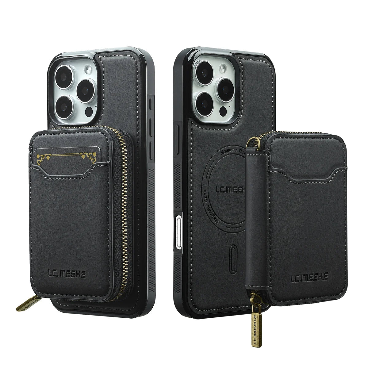 For Magsafe Magnetic Leather Phone Case For iPhone