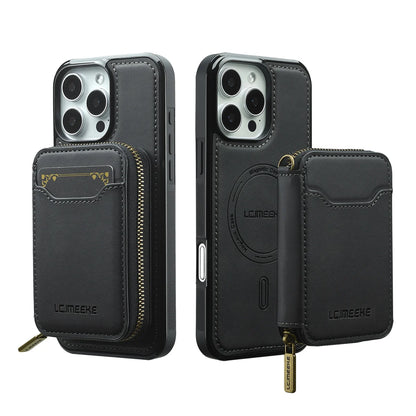 For Magsafe Magnetic Leather Phone Case For iPhone