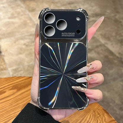 Aurora laser Plating Phone Case For iPhone
