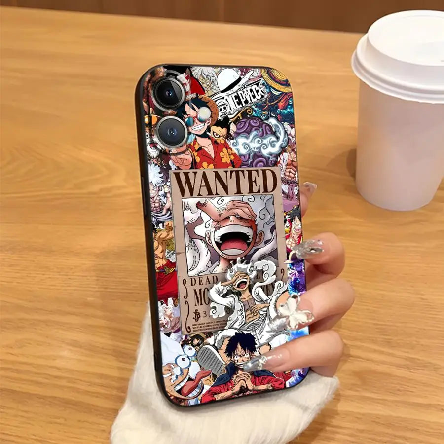One Piece Anime Luffy Case For Apple iPhone
