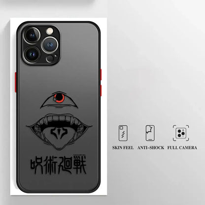 Anime Sukuna Jujutsus Kaisen Soft Cover Case For iPhone