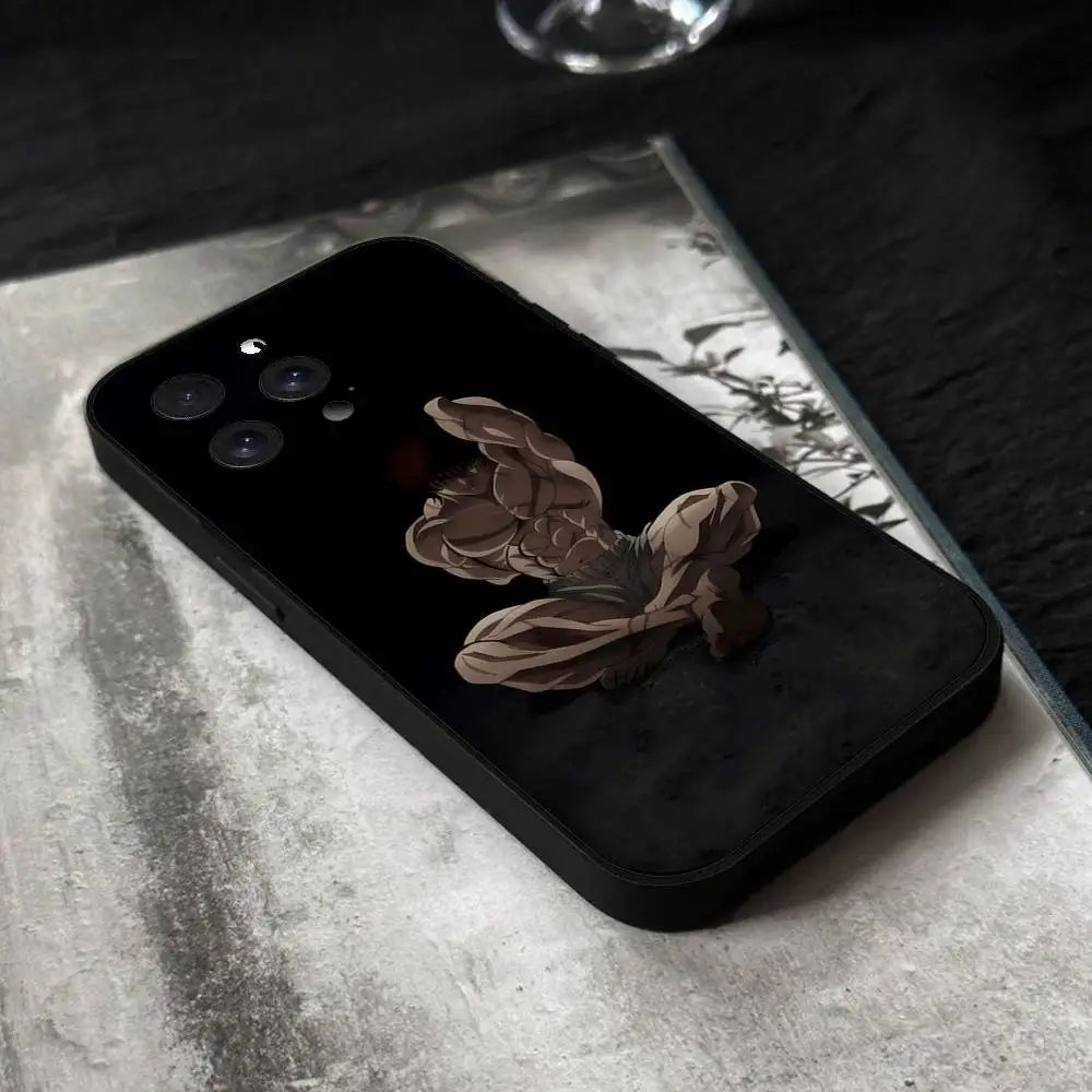 Anime Baki Hanmas Phone Case For iPhone