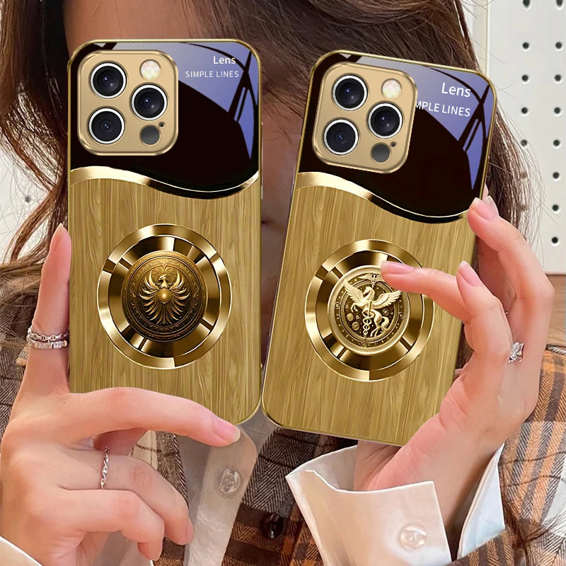 Metal Retro Pattern For iPhone