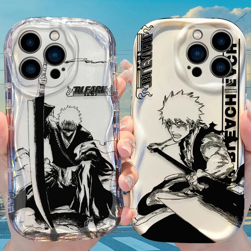 Japanese Manga Bleach Kurosaki Ichigo Case For iPhone