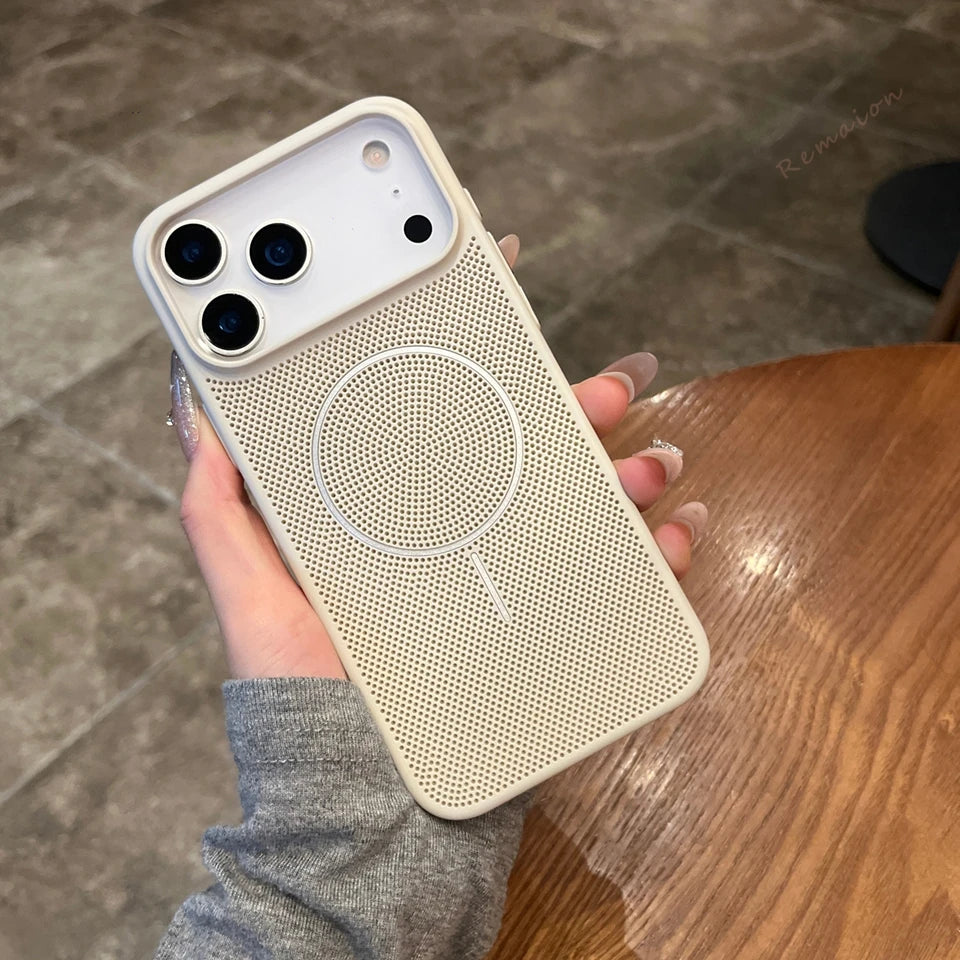 Magnetic Heat Dissipation Phone Case For iPhone
