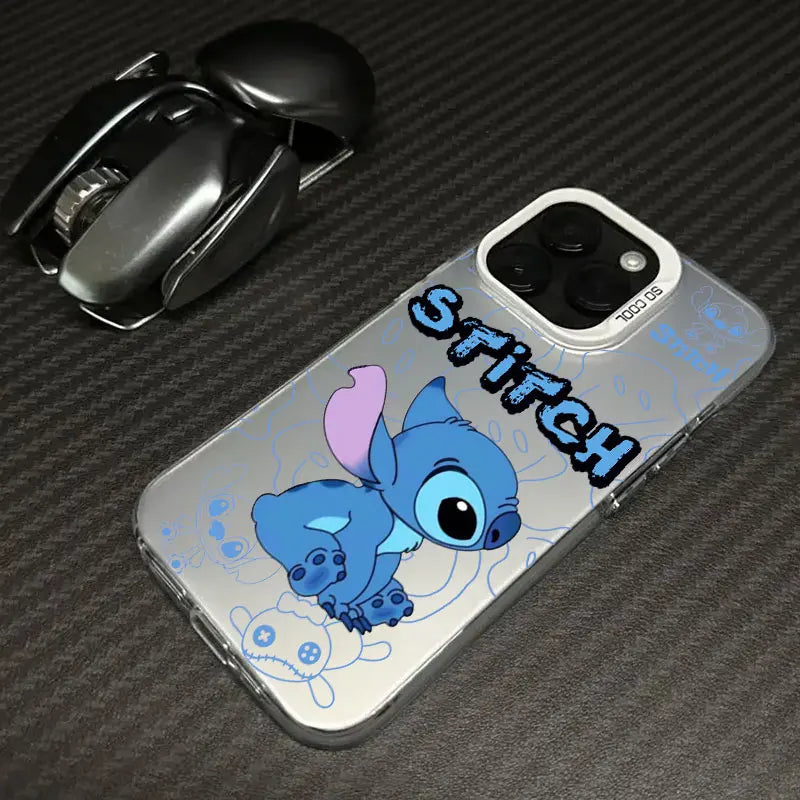 Angel Stitch Cartoon Phone Case For iPhone