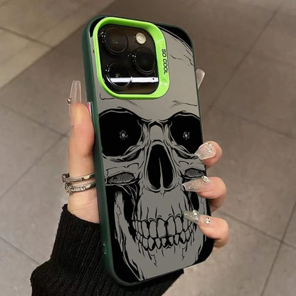 Four Spooky Skull Patterns Phone Case