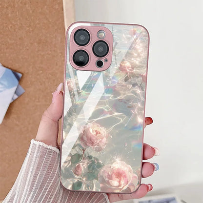 Water Ripple Pattern Phone Case For iPhone