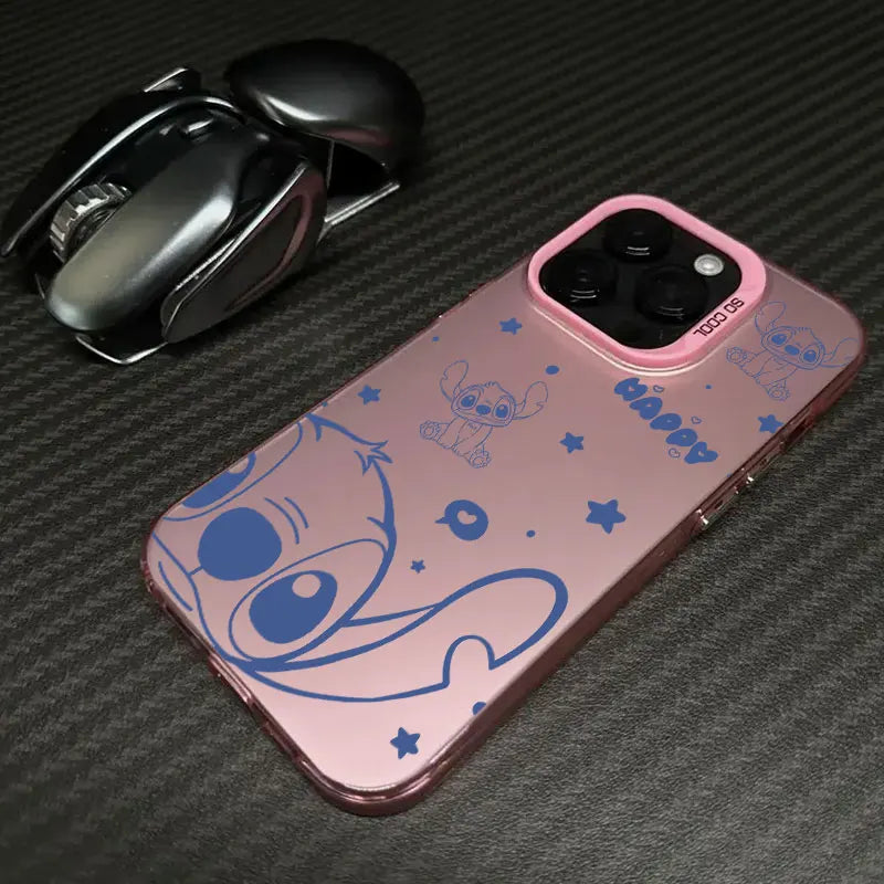 Stitch Art Disney Phone Case For iPhone