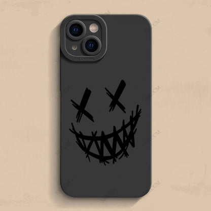 Smiling Devil Phone Case For iPhone