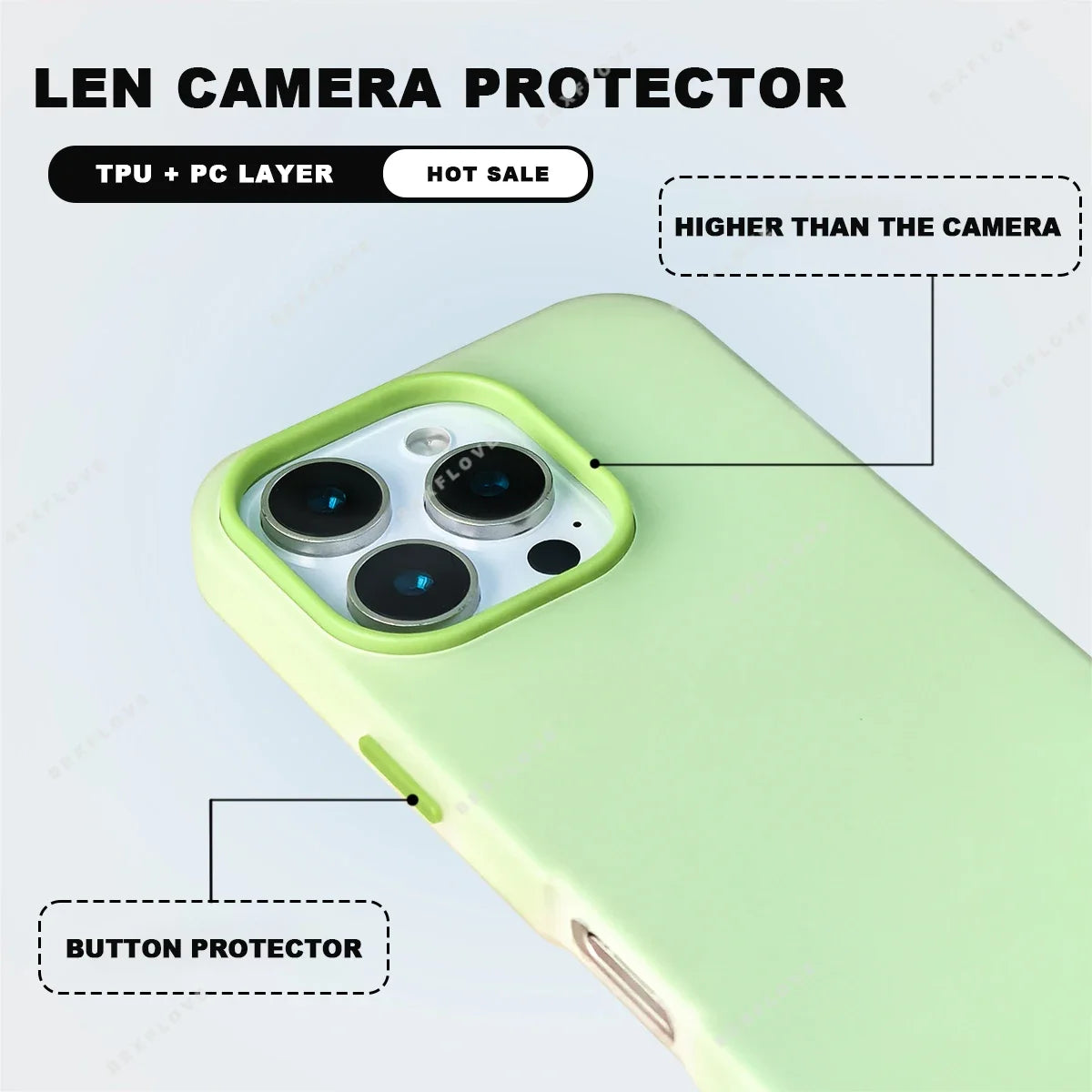Luxury Lanyard Silicone Phone Case For iPhone