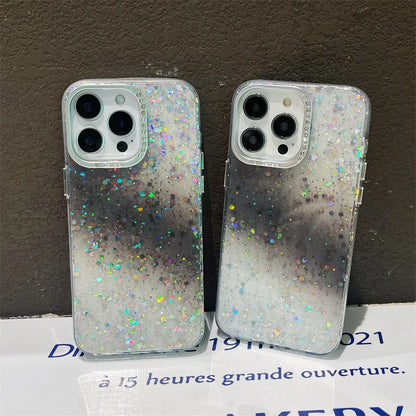 Luxury Gradient Sequins Sparkling Phone Case For iPhone