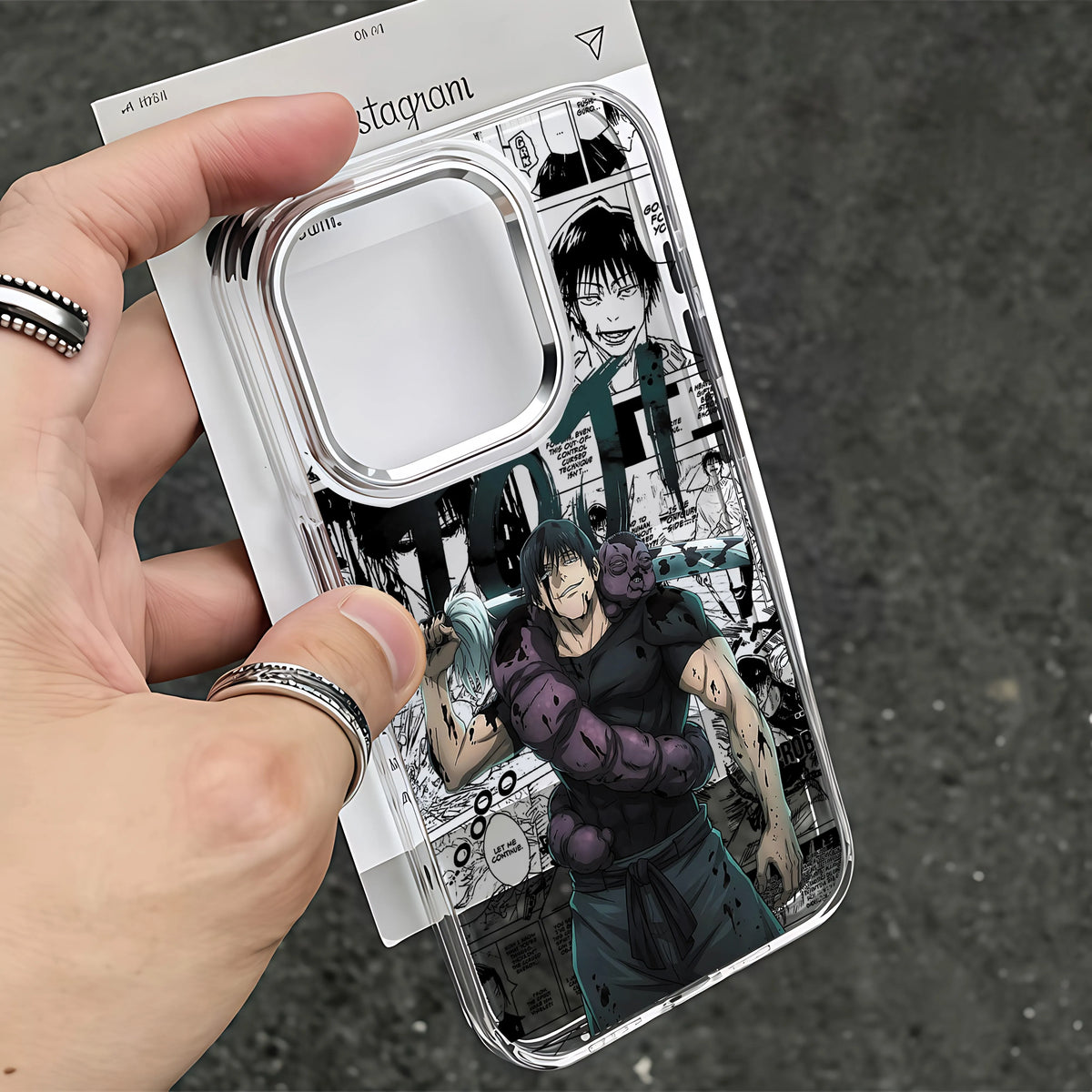 Cool Anime Tojis Fushiguros Phone Case For iPhone