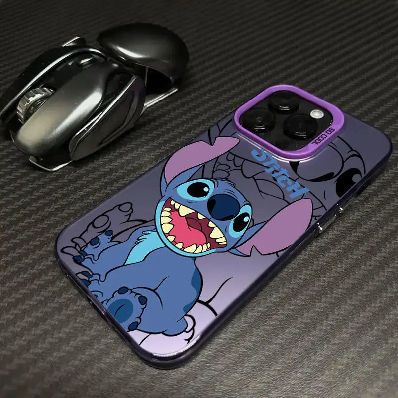 Lilo Stitch Cartoon Phone Case For iPhone