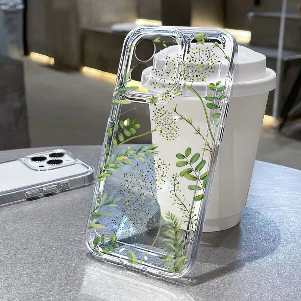 Abstract Plants Flower Phone Case