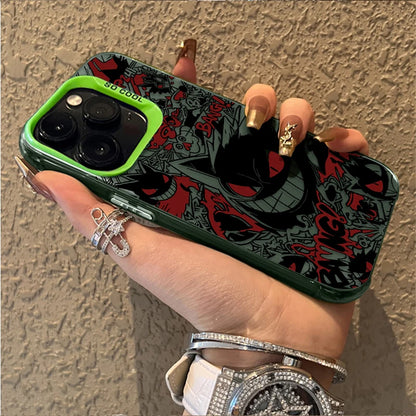 Anime Pokemon Gengar Phone Case For iPhone