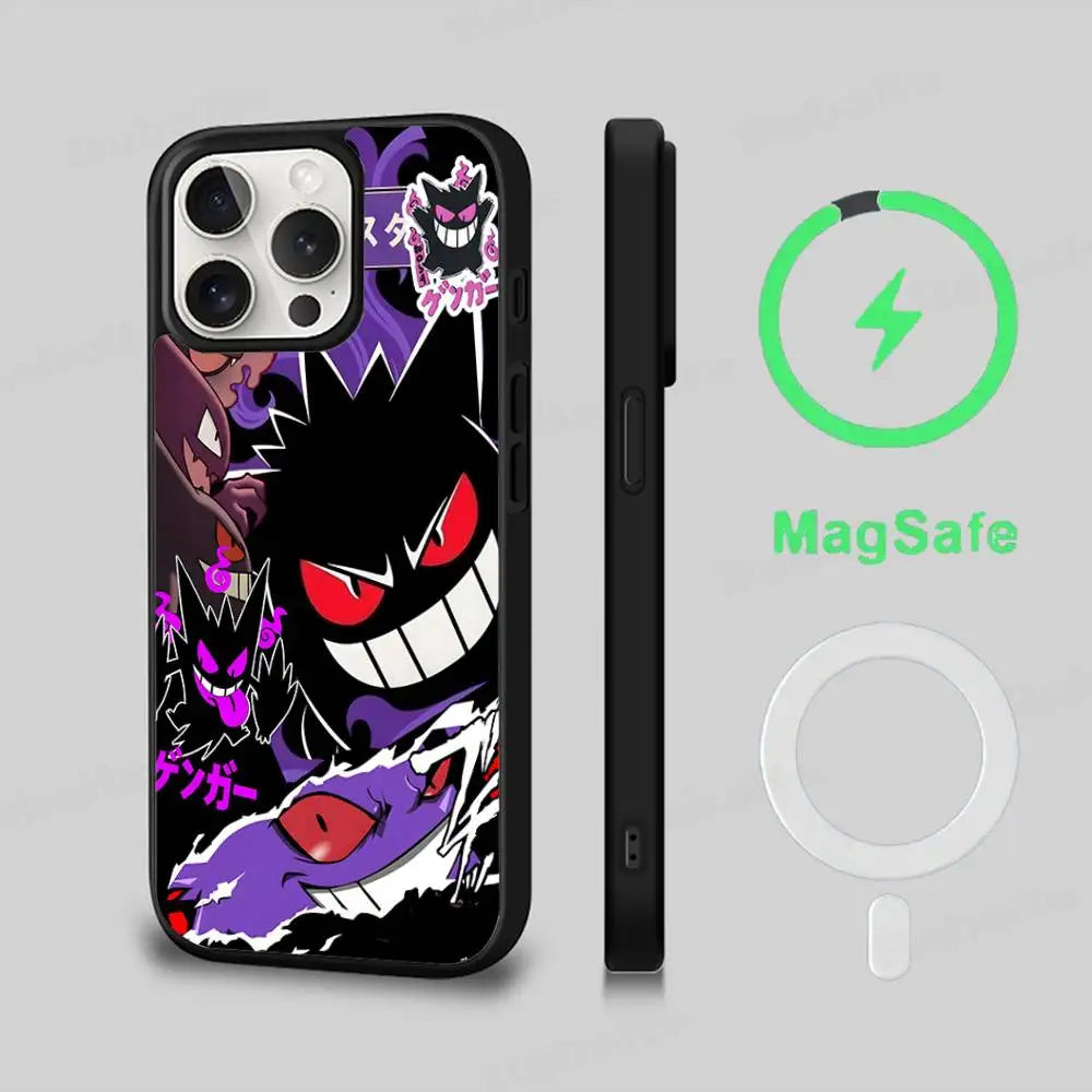 Anime Gengars Phone Case Magnetic Case For iPhone