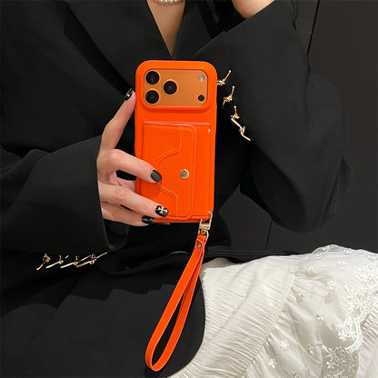 Retro Card Slot Pocket Wallet Card Bag Holder Case For iPhone