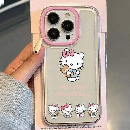 Hello Kitty Bow Bear Cute Phone Case For iPhone