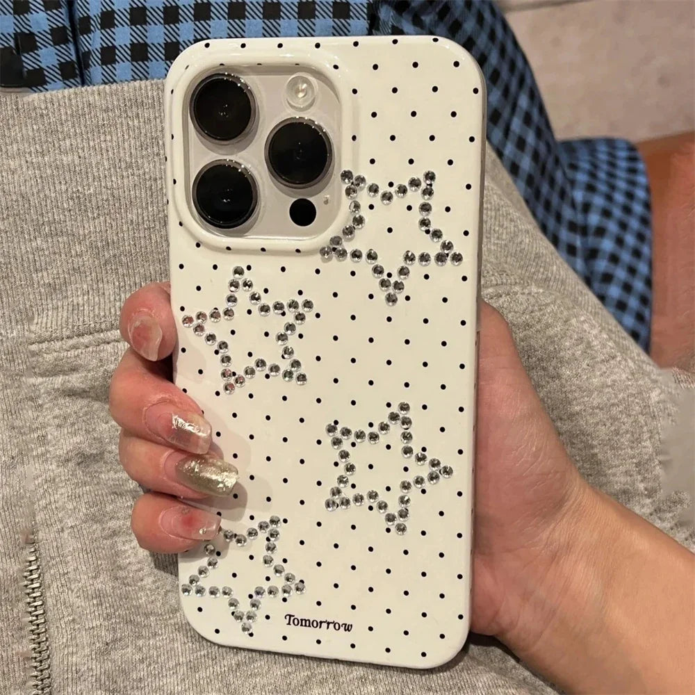 Glitter Star Pattern Phone Case
