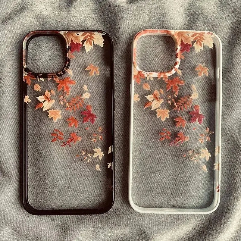 Fashion Yellow Fallen Leaves Phone Case
