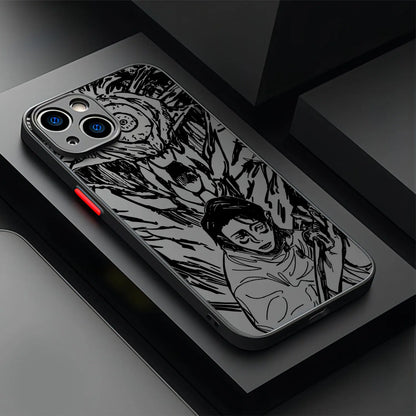 Anime Black Jujutsu Kaisens Phone Case iPhone