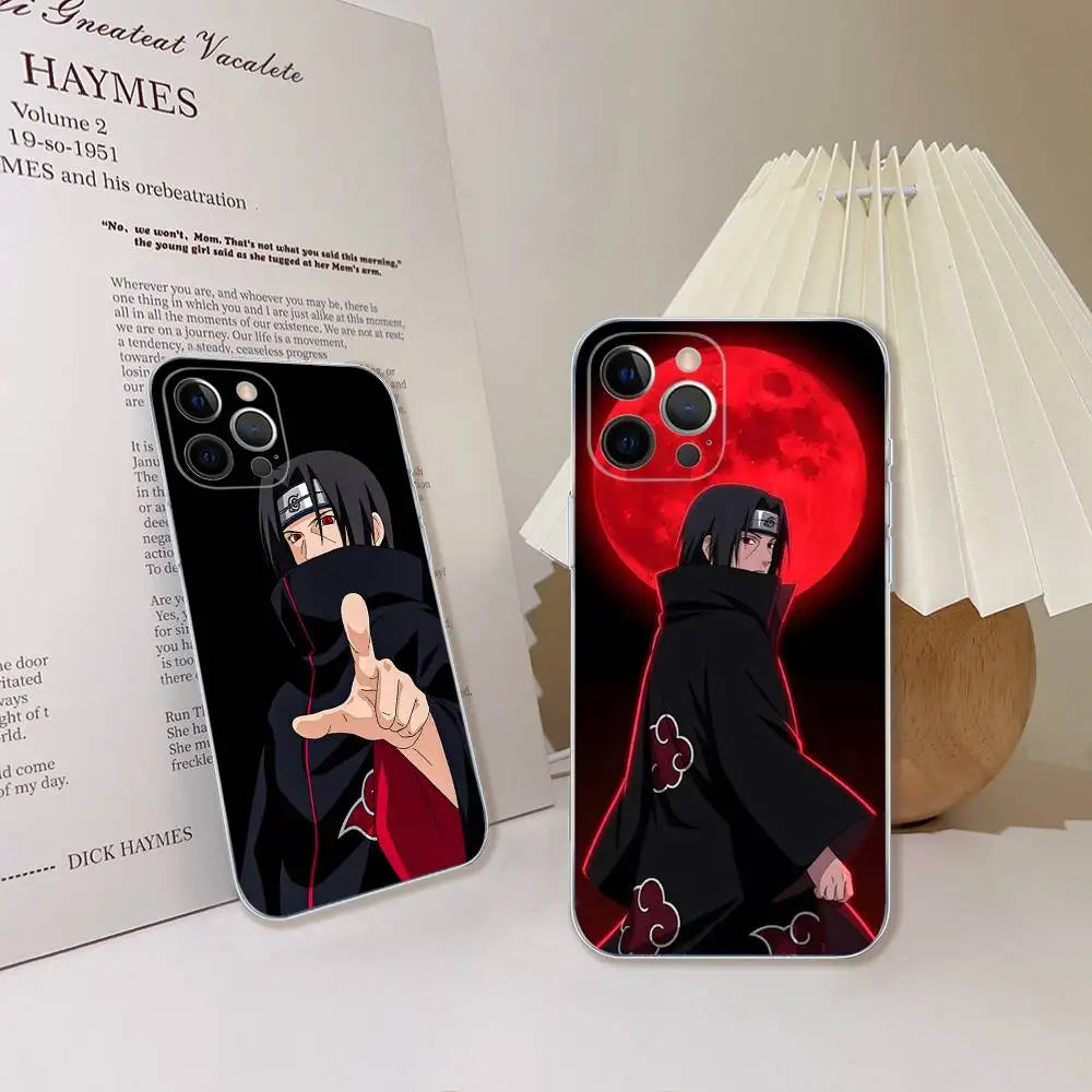 Classic Anime Narutos Uchiha Itachi Phone Case For iPhone