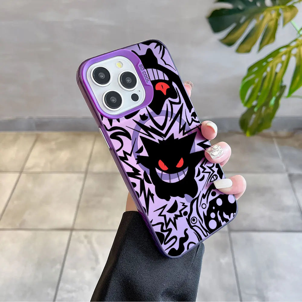 Luxury Gengar Pokemons Magsafe Magnetic Case For iPhone