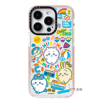 Anime Chiikawa Usagi New Case Cartoon Cute Anime Kawaii Lovely Applicable To iPhone