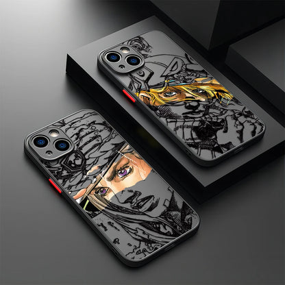 Anime JOJO's Bizarre Adventure Jojo Gyro Zeppeli Phone Case For iPhone