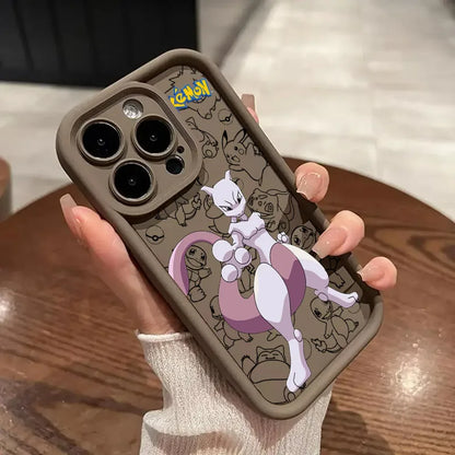 Snorlax Umbreon Pokemons Anime Soft Silicone Case For iPhone