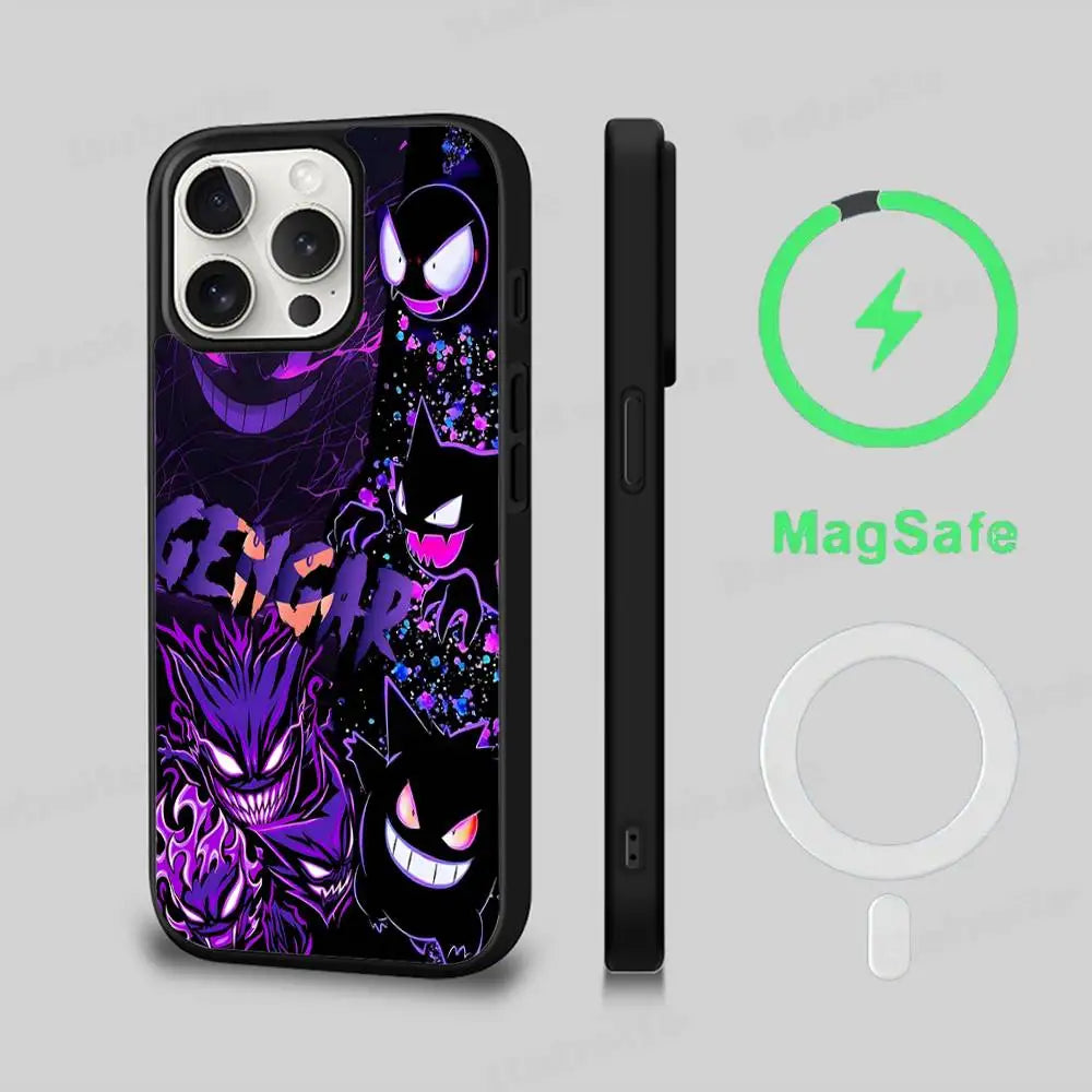 Anime Gengars Phone Case Magnetic Case For iPhone